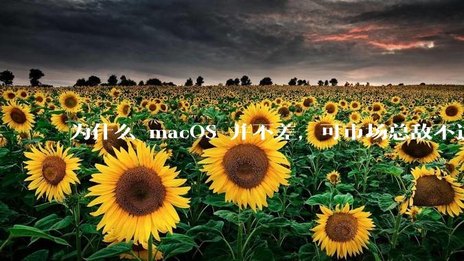 为什么 macOS 并不差，可市场总敌不过 Windows？